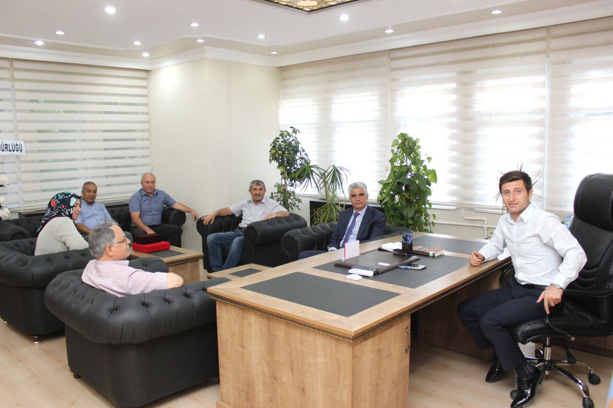 Başkan Gün\'den Kaymakam Onay\'a Hayırlı Olsun Ziyareti
