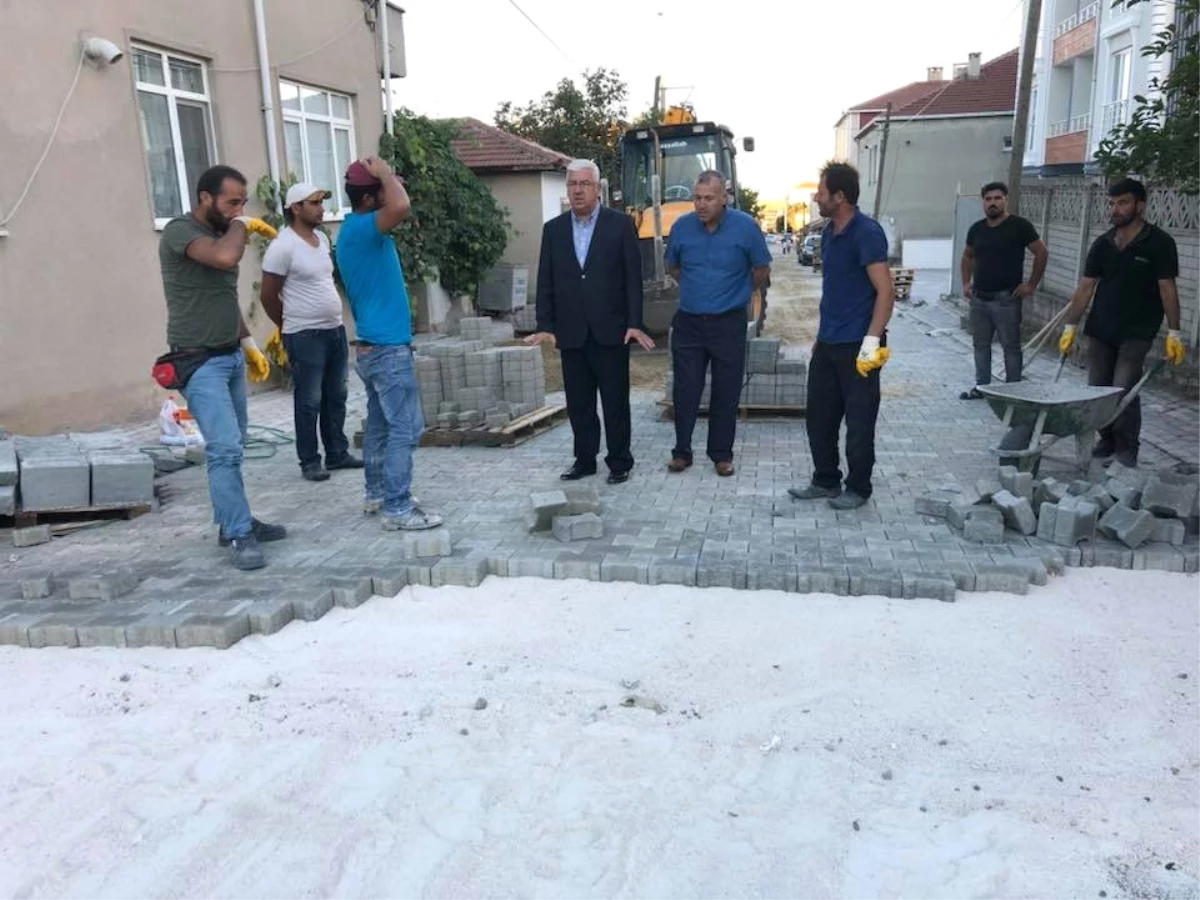 Başkan Yüksel Marmaracık Mahallesi\'ndeki Çalışmaları İnceledi