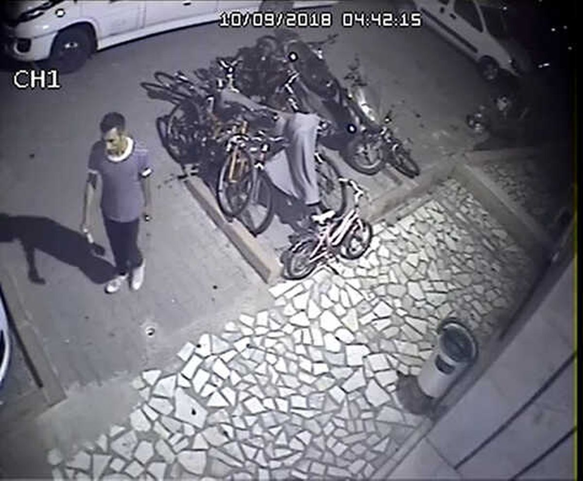 Bisiklet Hırsızı Uykuda Yakalandı