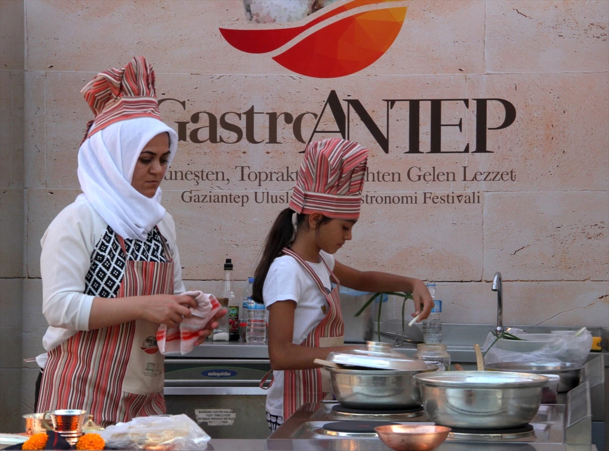 Çocuk Şefler Gastroantep Festivali\'nde