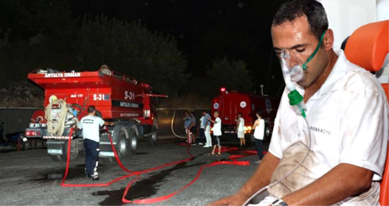 Antalya\'da Talihsiz Adamın, Evlilik İçin Attığı Havai Fişek Orman Yangını Çıkardı
