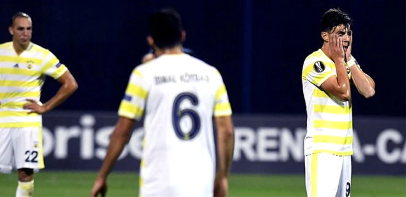 Fenerbahçe, UEFA Avrupa Ligindeki Rakibi Dinamo Zagreb\'e 4-1 Mağlup Oldu