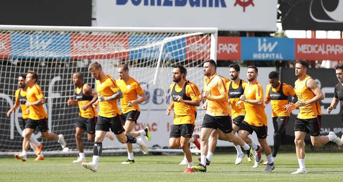 Galatasaray Taktik Çalıştı