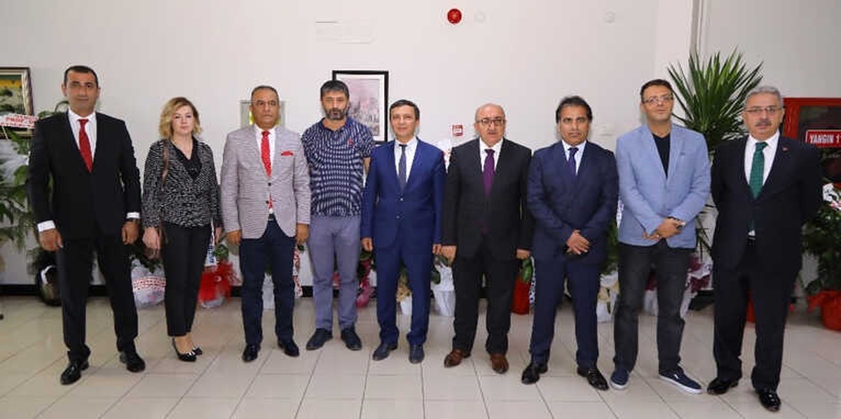 Kayseri Gazeteciler Cemiyeti\'nden Erü Rektörü Çalış\'a Ziyaret