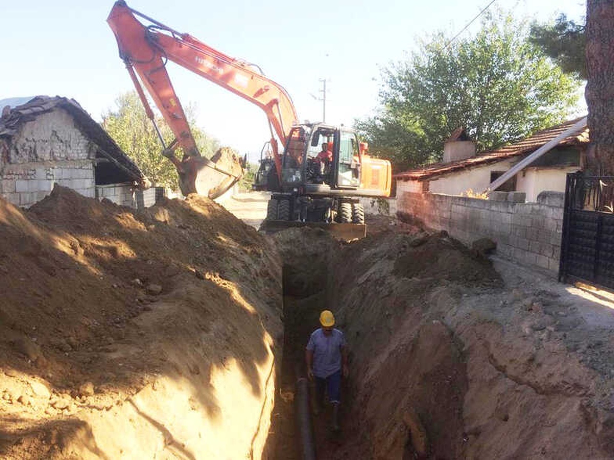 Konak Mahallesi\'ne Ek Kanalizasyon Hattı