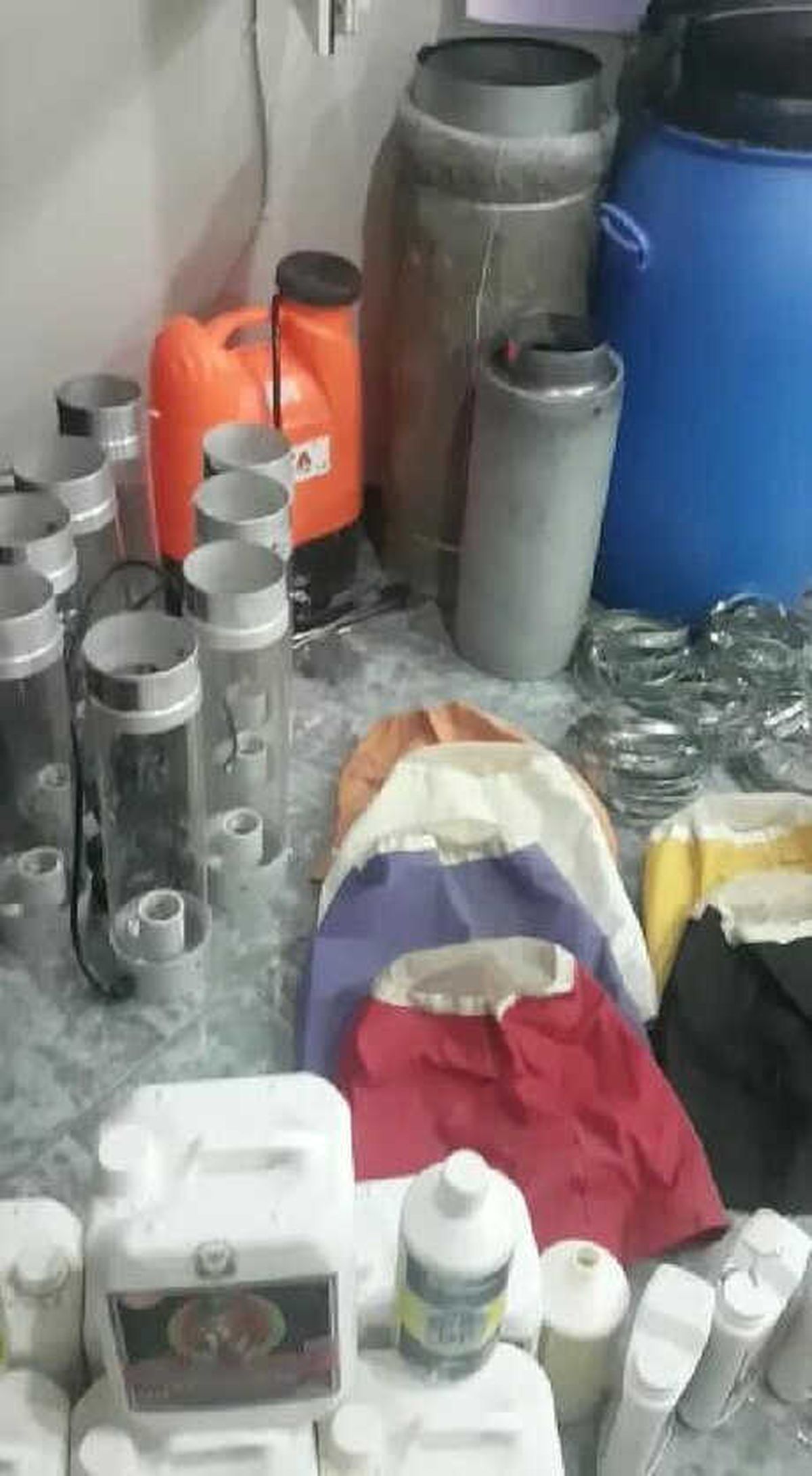 Lüks Villayı Uyuşturucu İmalathanesine Çevirmişler