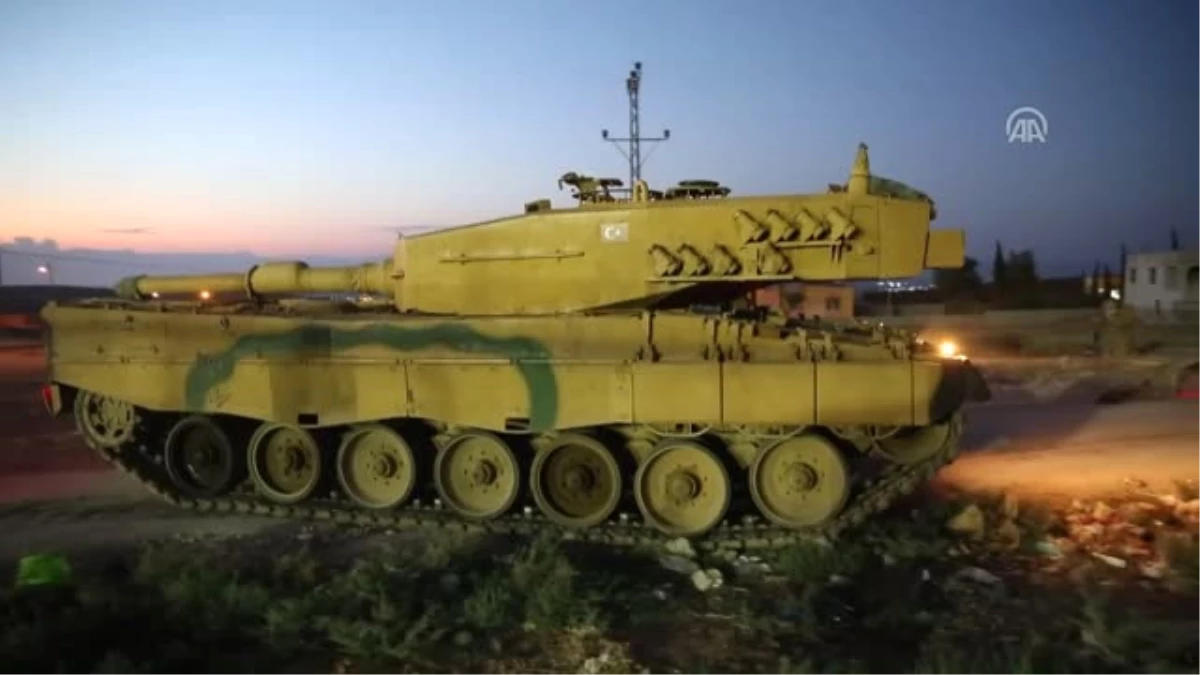 Obüs ve Tanklar İdlib Sınırında