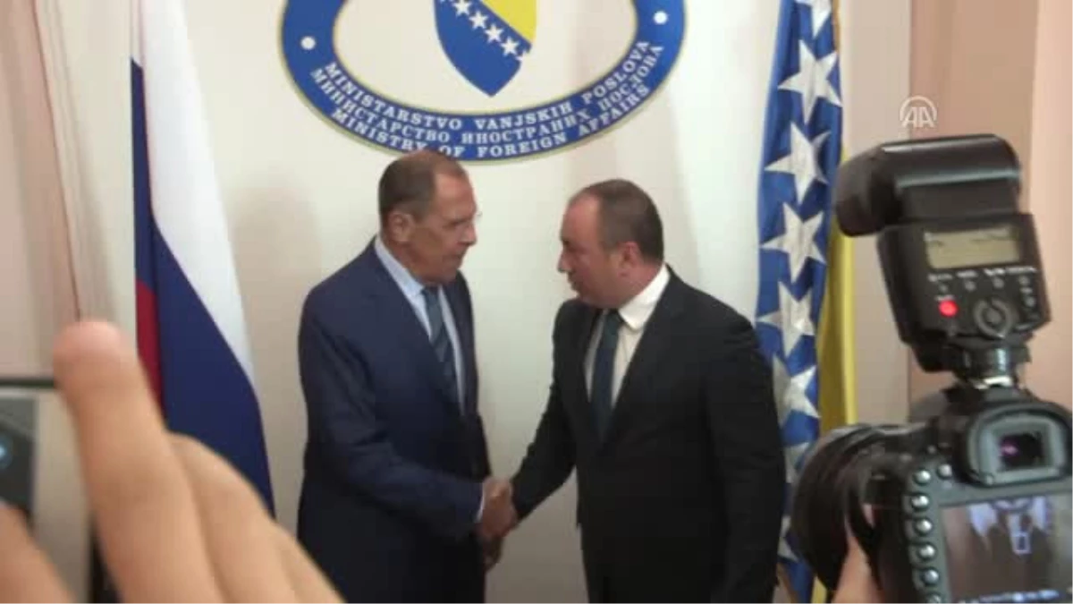Rusya Dışişleri Bakanı Lavrov Bosna Hersekli Mevkidaşıyla Görüştü