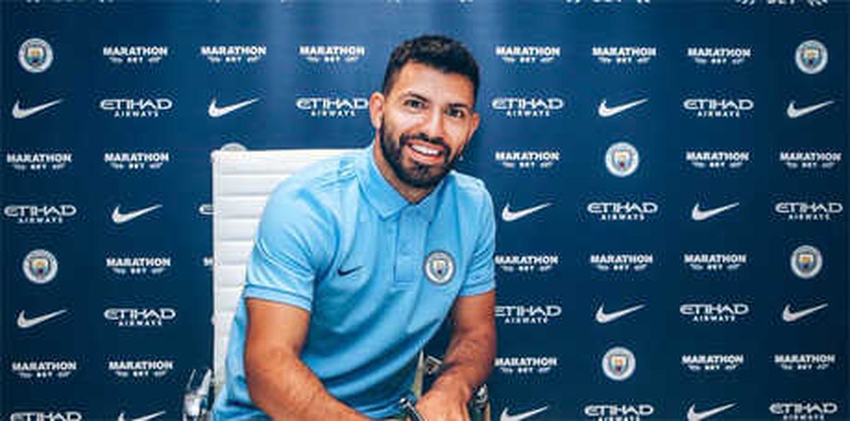 Sergio Agüero 2021\'e Kadar Manchester City\'de!