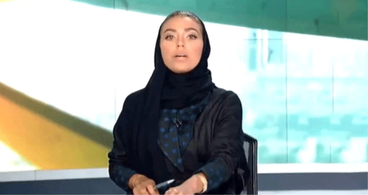 Suudi Arabistan\'ın Resmi Kanalında Bir Kadın Spiker, İlk Kez Ana Haber Bültenini Sundu