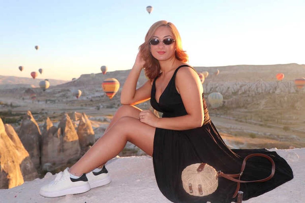 Balonlar Eşliğinde Muhteşem Manzara