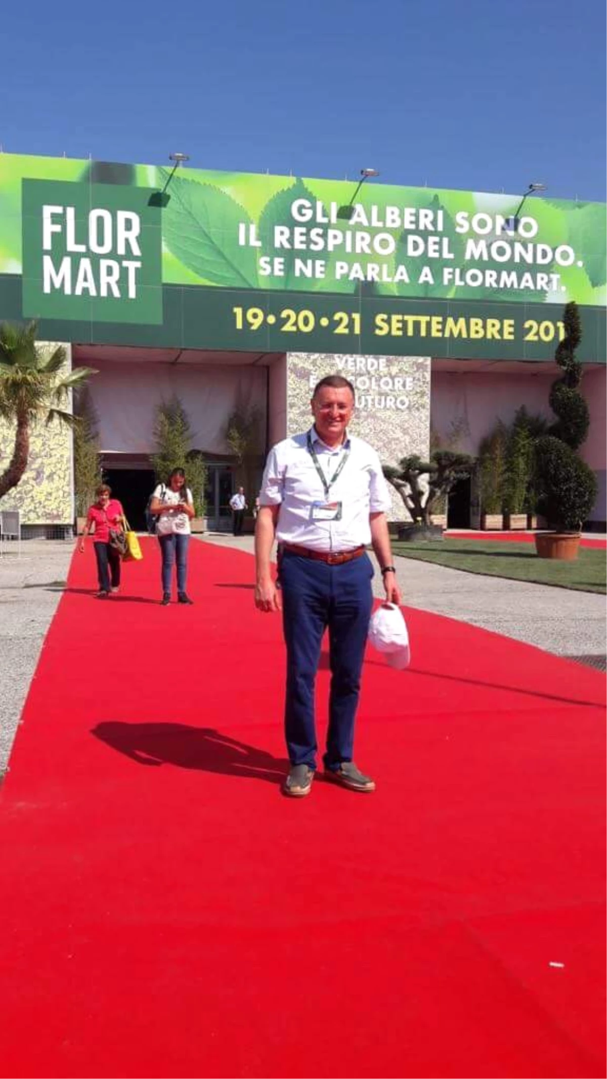 Başkan Savaş 2021 Botanik Expo\'su İçin İtalya\'da