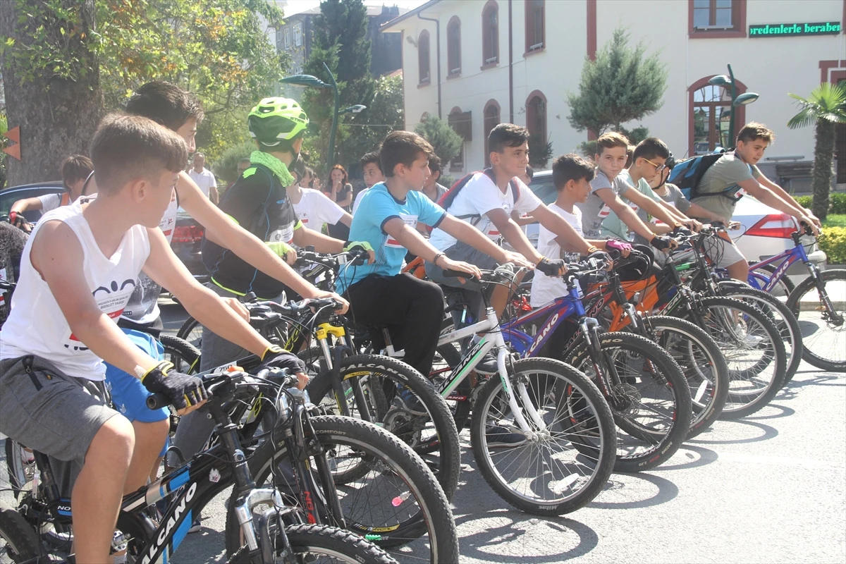 Bilim Şenliği"Nde Bisiklet Yarışları Düzenlendi
