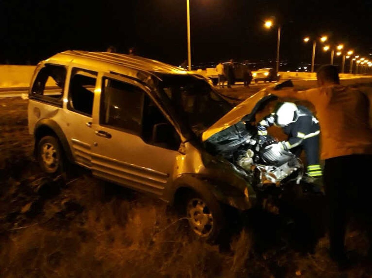 Bingöl\'de Trafik Kazası: 2 Yaralı