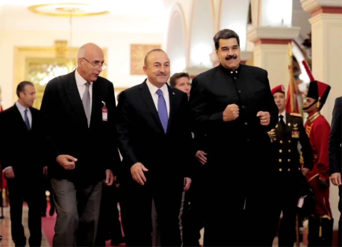Çavuşoğlu, Maduro ile Görüştü