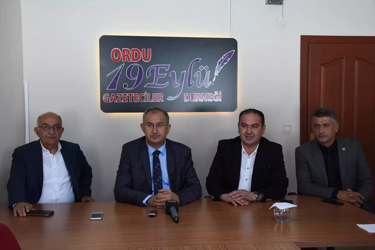 CHP Milletvekili Sertel, Ordu\'da Basın Mensuplarıyla Buluştu