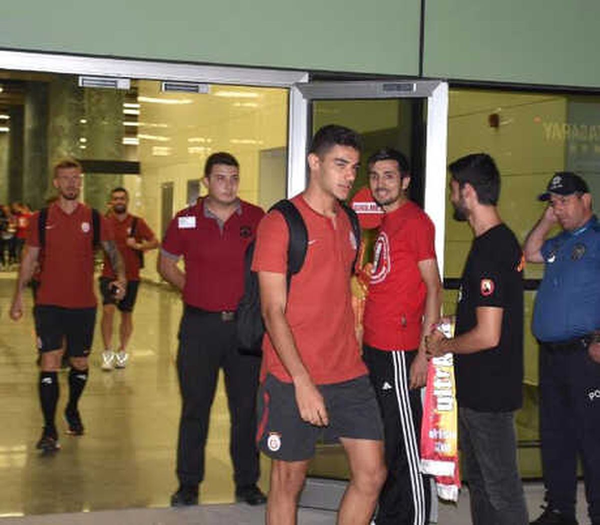 Galatasaray\'a Coşkulu Karşılama