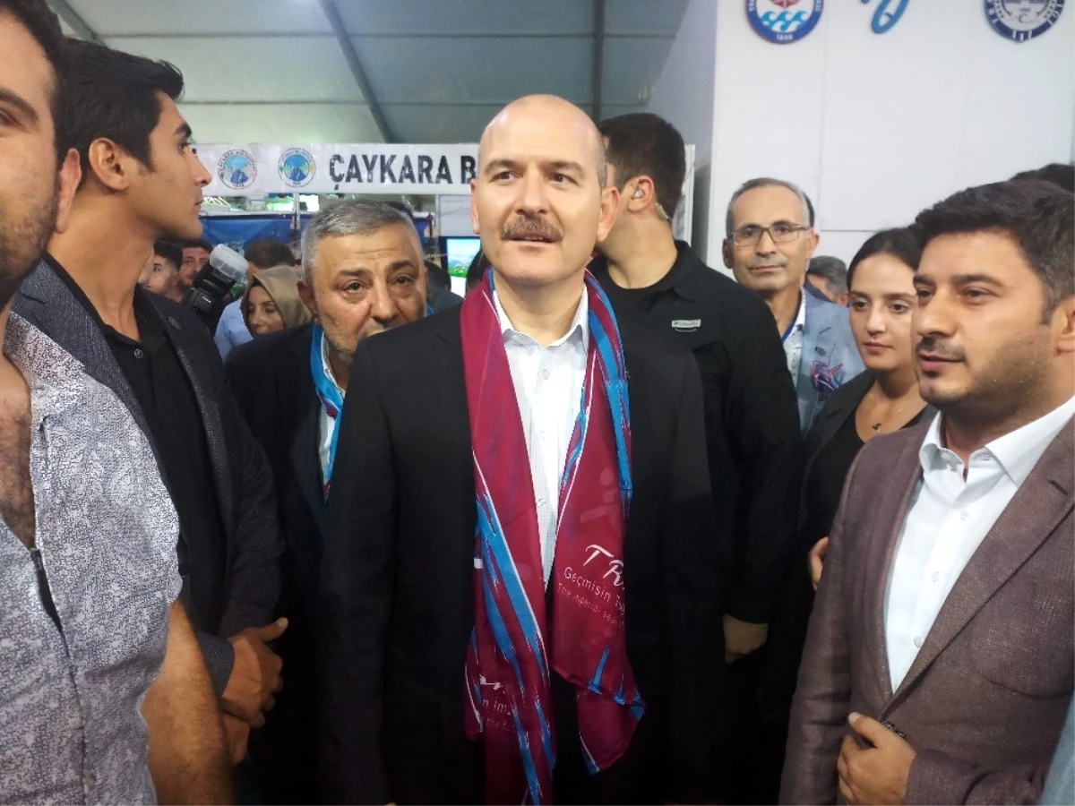 İçişleri Bakanı Soylu Trabzon Tanıtım Günleri\'ne Katıldı