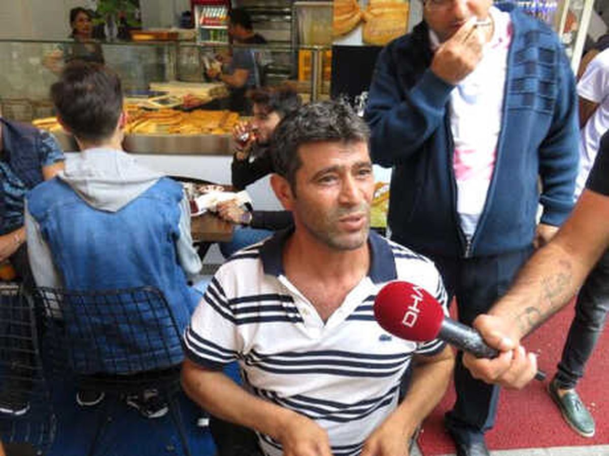 Kadıköy\'de Başına Sokak Lambası Düşen Kişi Olayı Anlattı