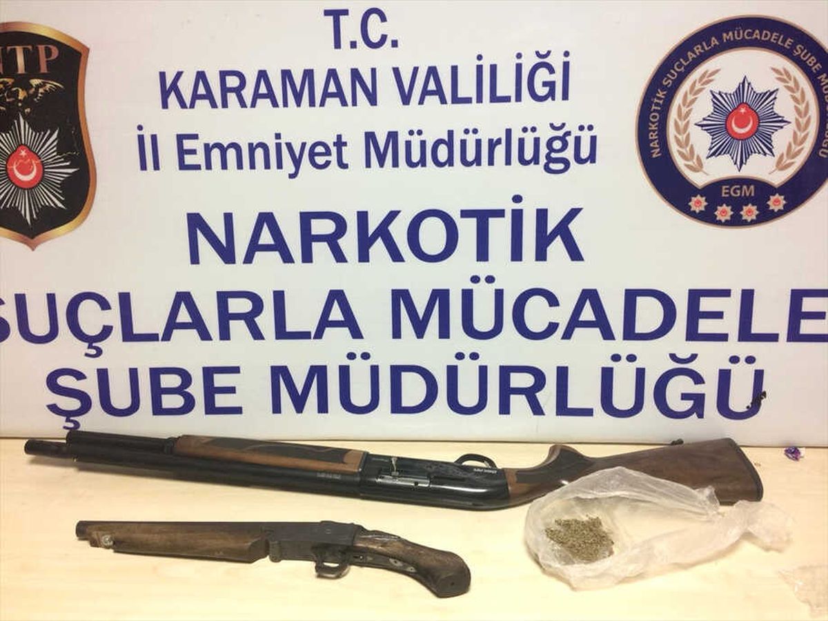 Karaman\'da Uyuşturucu Operasyonu
