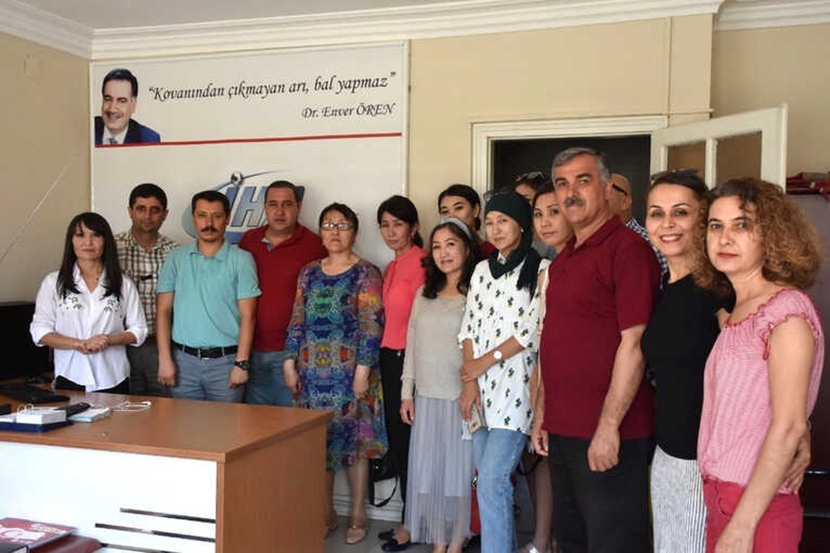 Kazakistanlı Gazeteciler İhlas Haber Ajansını Yakından Tanıdı