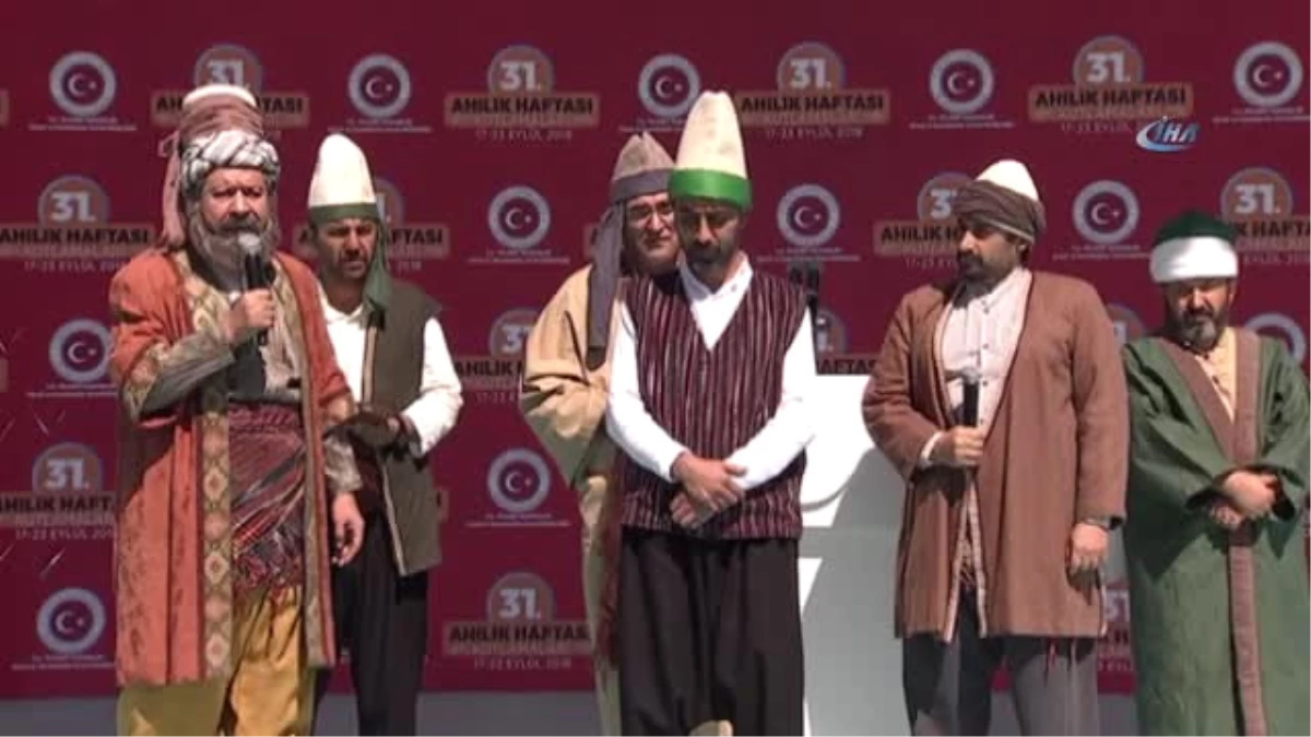 Kırşehir\'de Ahilik Haftası Kutlamaları Devlet Töreni Yapıldı