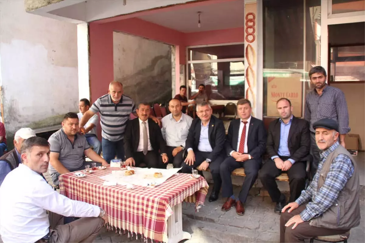 Milletvekili Aydın, Üçtepe Beldesini Ziyaret Etti