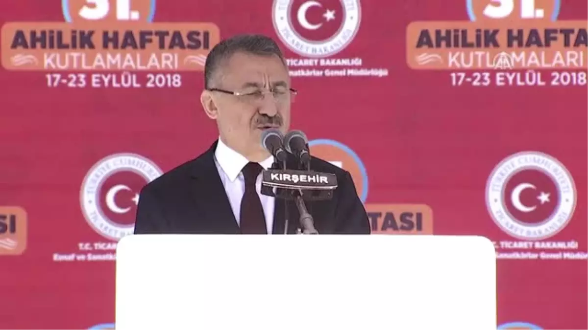 Oktay: "Ahilik Kültürü Çoğu Sıkıntının Çözüm Yolunu Bünyesinde Barındırır"