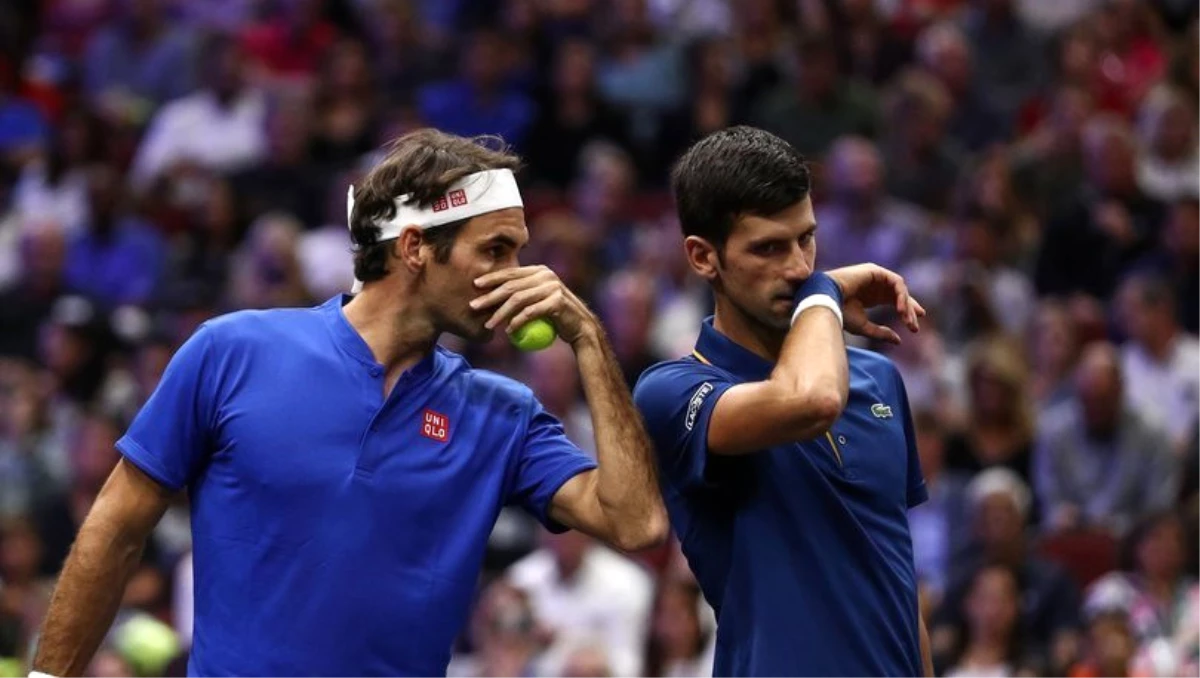 Roger Federer ve Novak Djokovic Çift Olarak Katıldıkları İlk Maçı Kaybetti