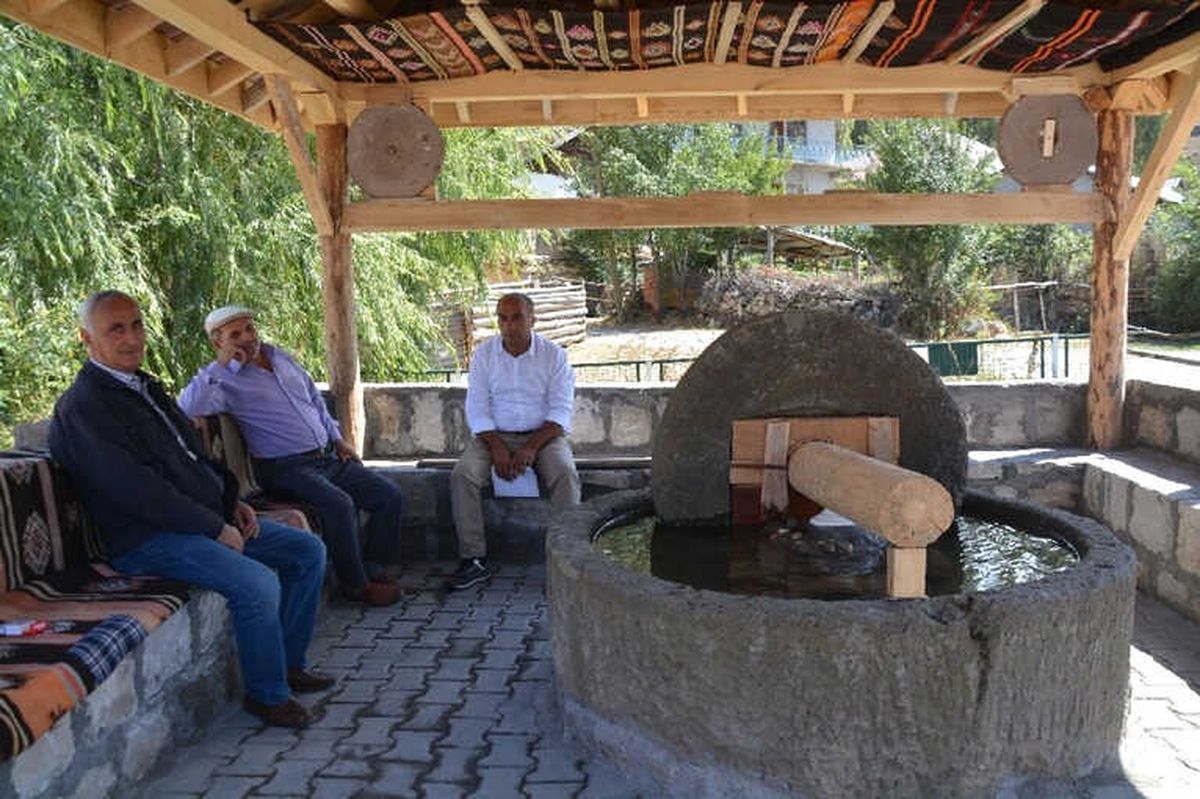 100 Yıllık Bulgur Değirmenini Süs Havuzu Yaptılar