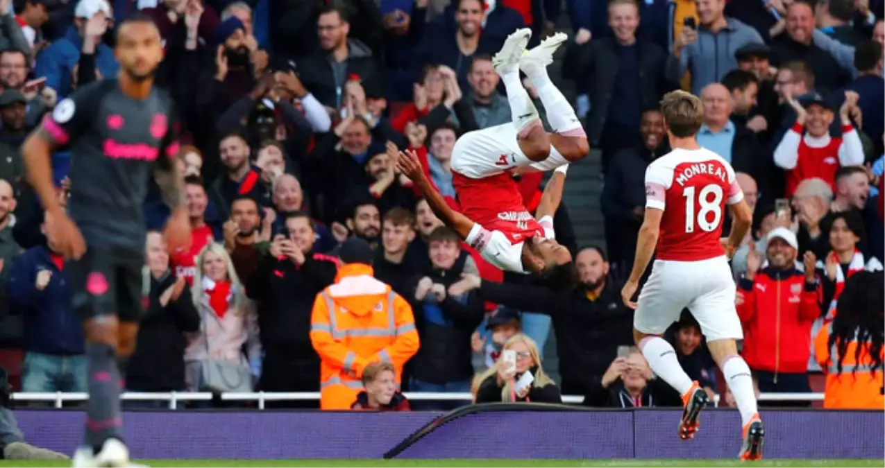 Arsenal, Sahasında Konuk Ettiği Everton\'ı 2-0 Yendi