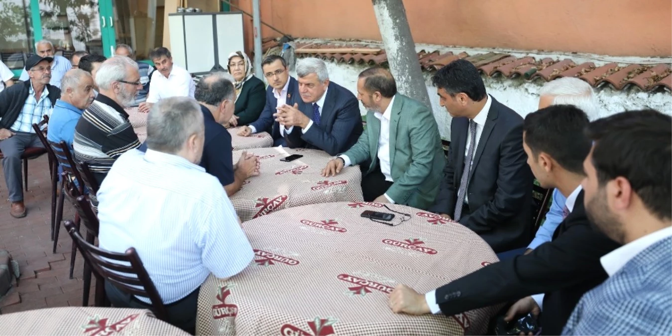 Başkan Karaosmanoğlu, Dilovası\'nın Köylerini Gezdi