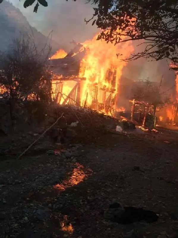 Kastamonu’da 9 Ev, 1 Ahır Kül Oldu Son Dakika