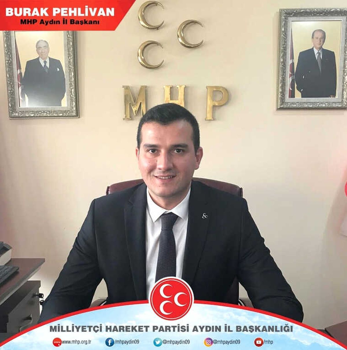 MHP Aydın İl Başkanı Burak Pehlivan: Adü\'lü Öğrenci Öğretim Görevlilerine Başarı Diledi