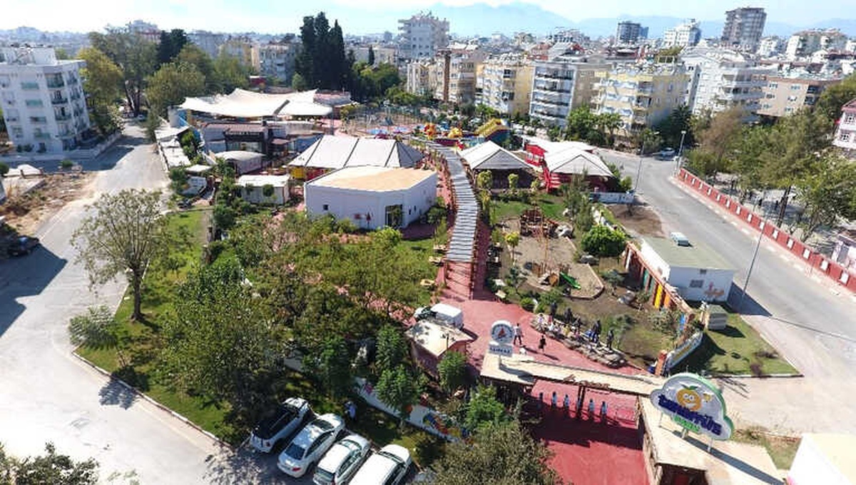 Türkiye\'nin En Büyük Labirent Parkuru Teneffüs Park\'ta