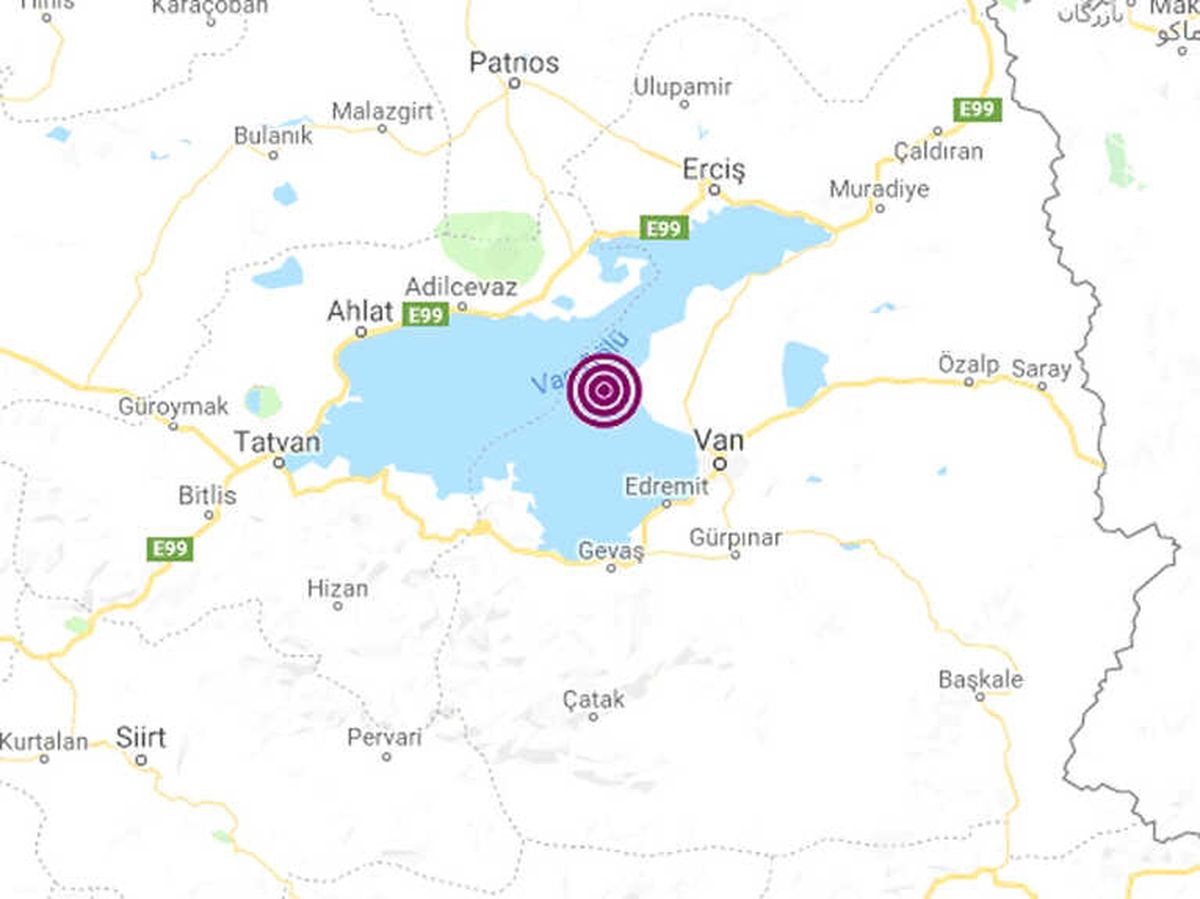 Van\'da 3.9 Büyüklüğünde Deprem