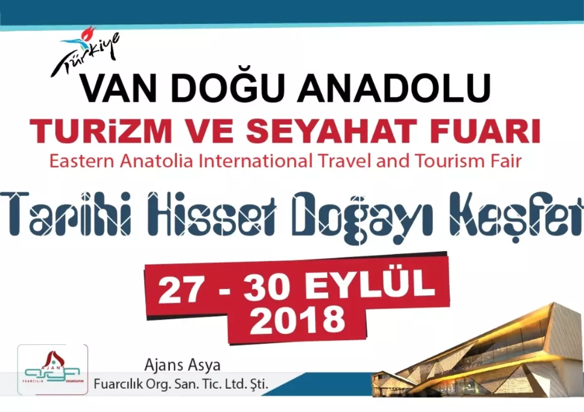 Van Turizm ve Seyahat Fuarı Kapılarını Açmaya Hazırlanıyor