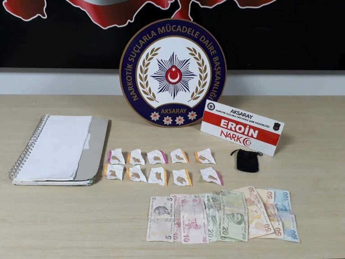 Aksaray\'da Eroinle Yakalanan Şüpheli Tutuklandı