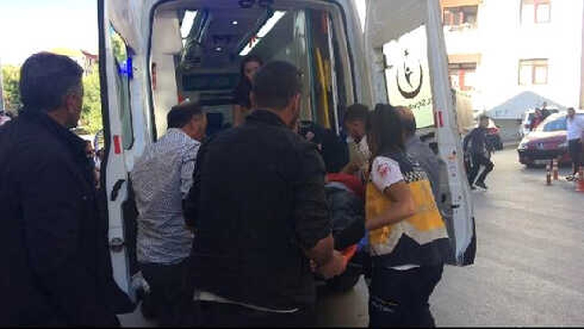 Aracın Çarptığı Bisikletli Çocuk Yaralandı