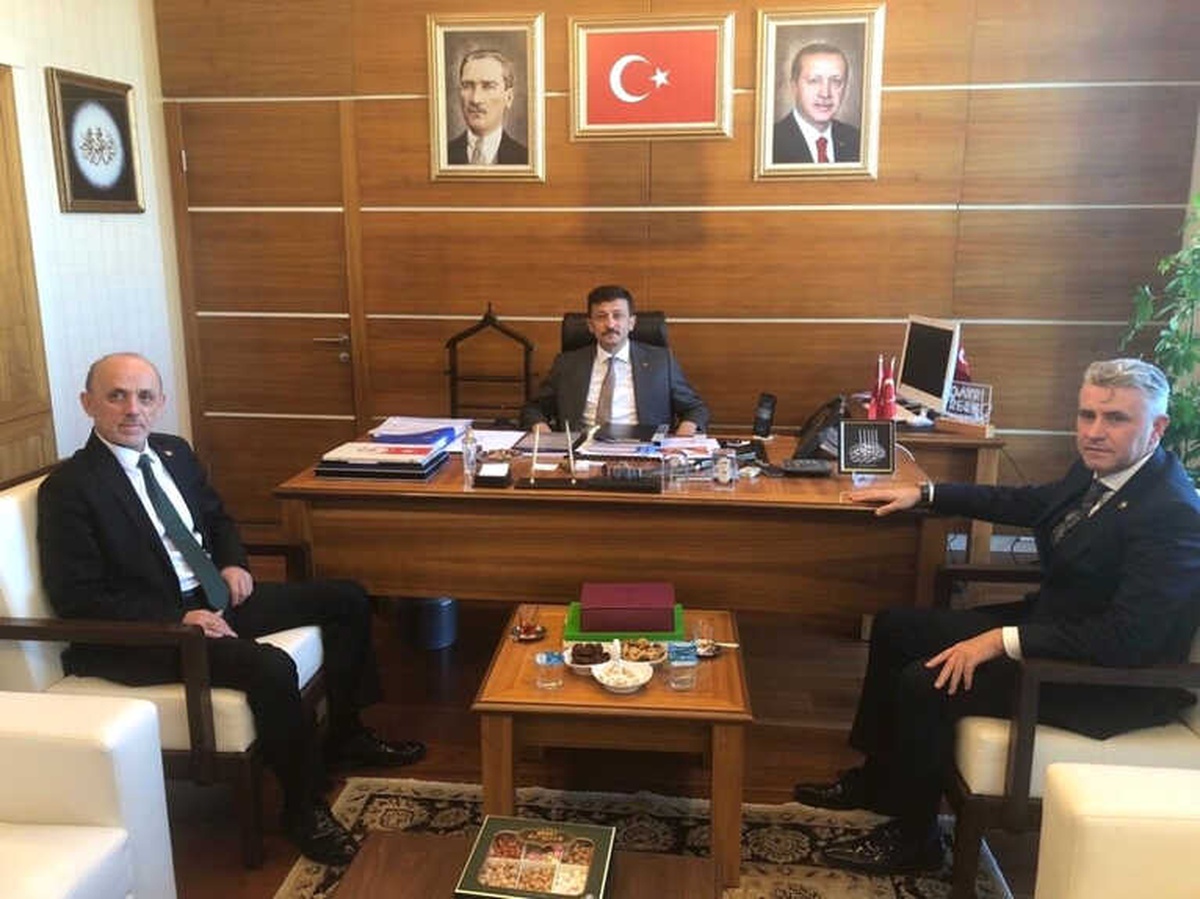 Başkan Öztürk\'ten Yavuz\'a Hayırlı Olsun Ziyareti