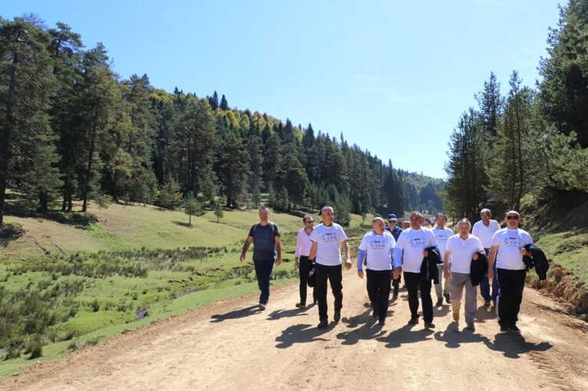 Düzceliler Doğa Yürüyüşünde