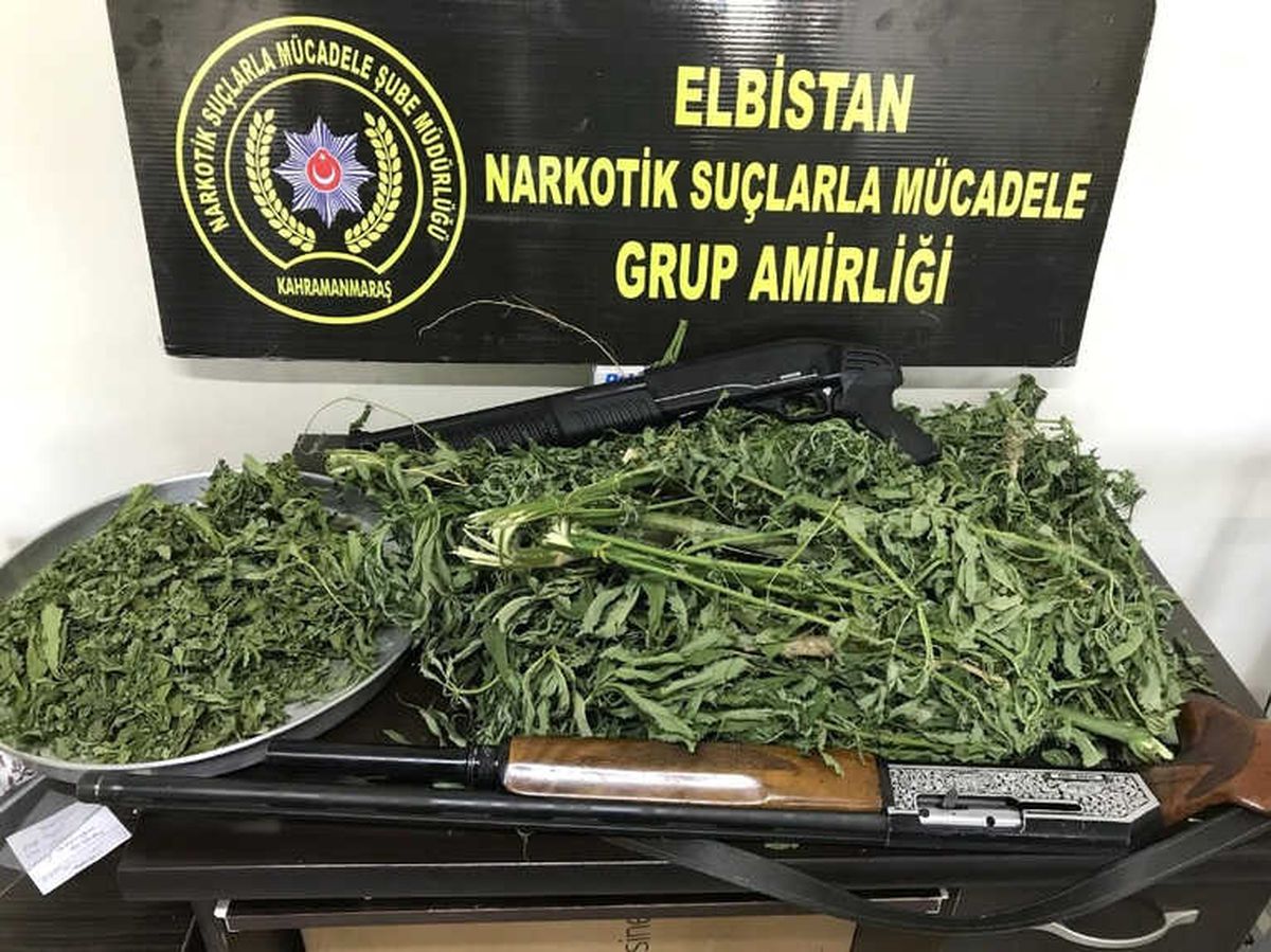 Elbistan\'da Uyuşturucu Operasyonu