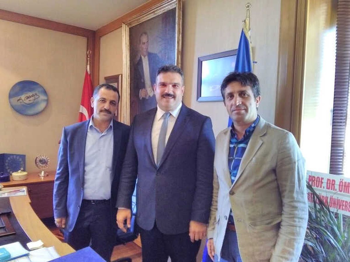 Erzurum Kültür Konseyi\'nden Rektör Çomaklı\'ya Kutlama