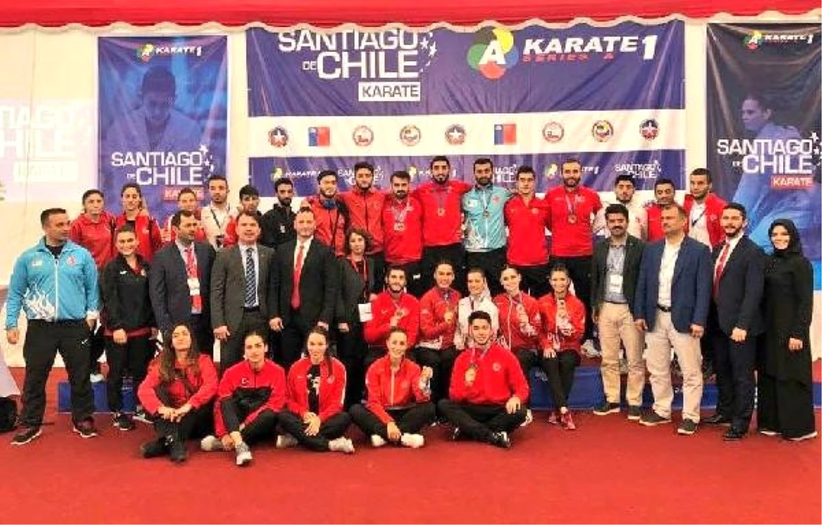 Karate Milli Takımı\'ndan Şili\'de 12 Madalya
