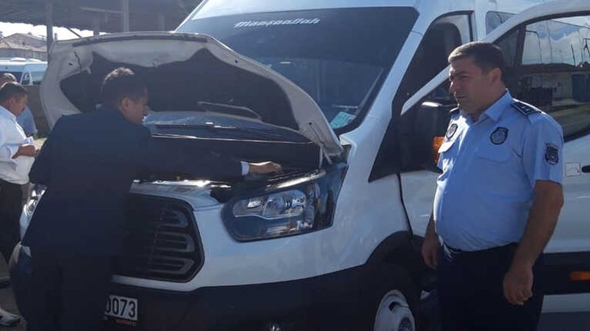 Servis Araçları Denetlendi