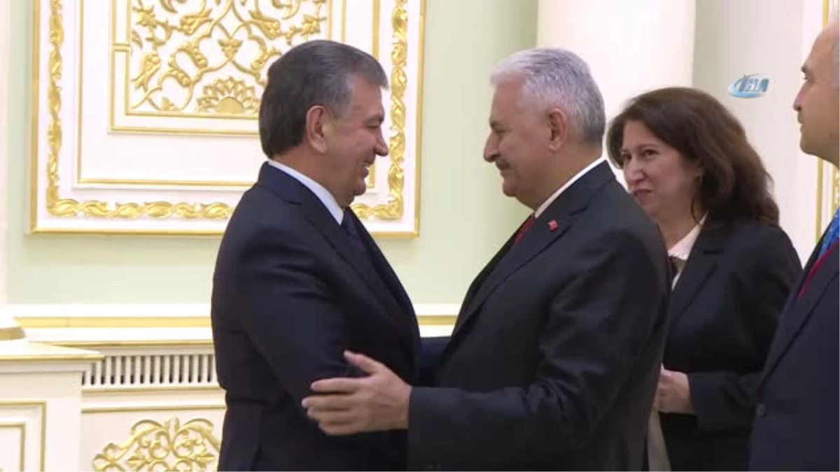 TBMM Başkanı Yıldırım, Özbekistan Cumhurbaşkanı ile Görüştü