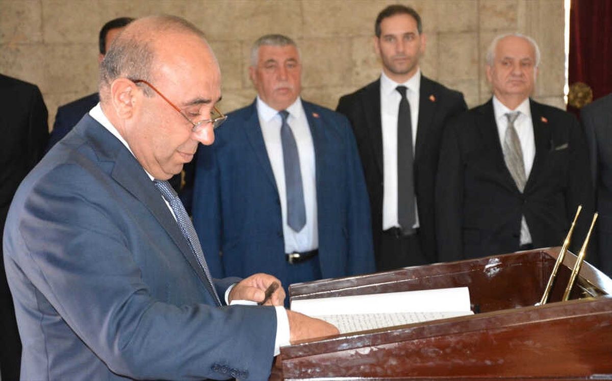 Tkf Yönetimi Anıtkabir\'i Ziyaret Etti