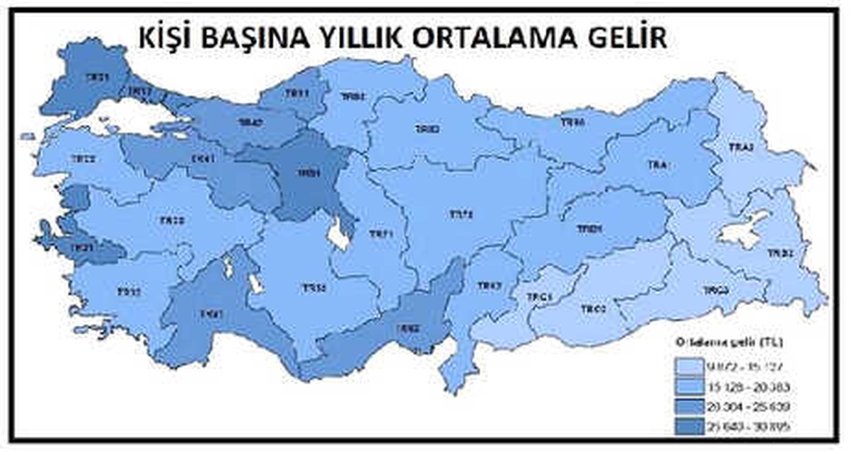 Tüik / En Yüksek Gelir ve En Derin Gelir Uçurumu İstanbul\'da
