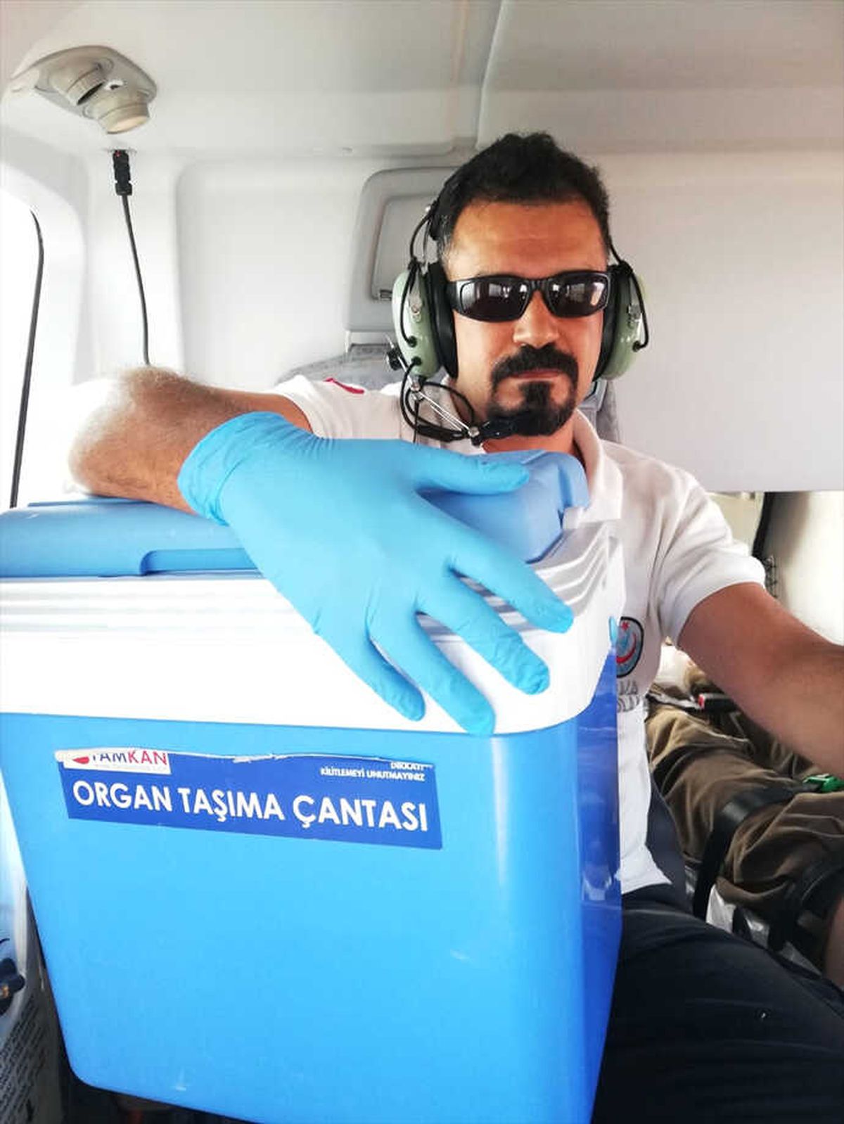 Ambulans Helikopter "Kopan El" İçin Havalandı