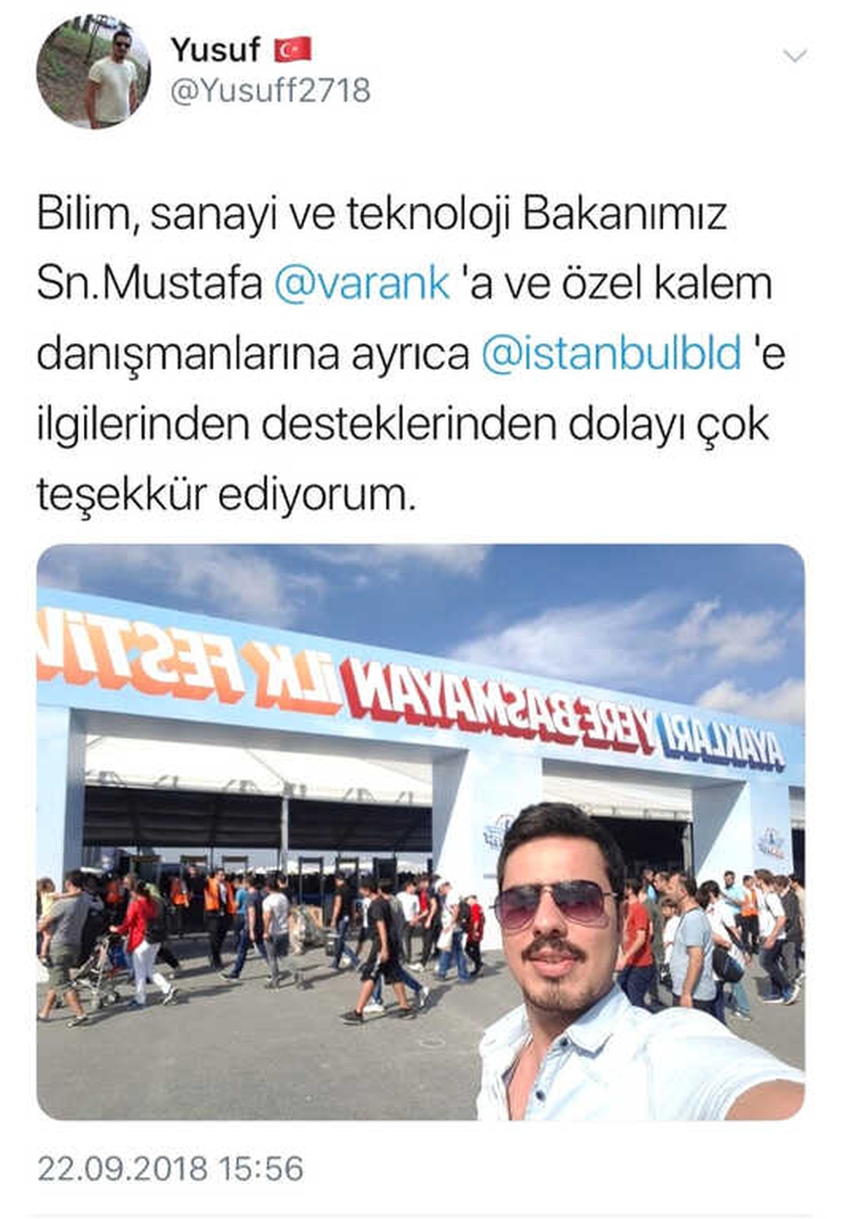 Bakan Varank\'tan Gençlere Büyük Destek
